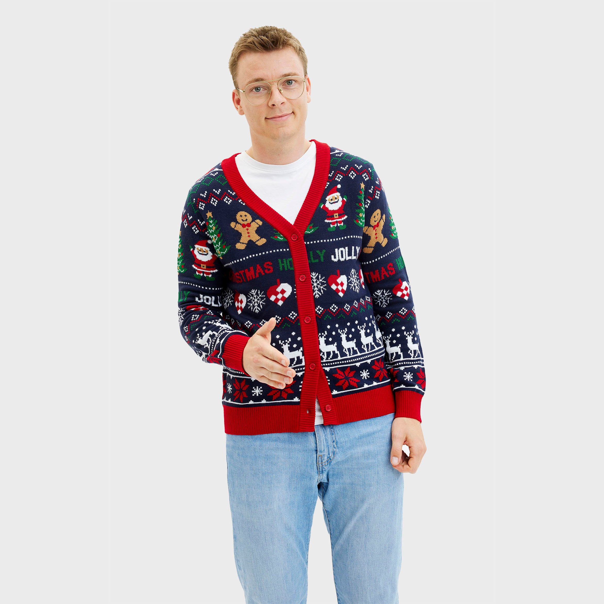 The Jolly Cardigan - Herre